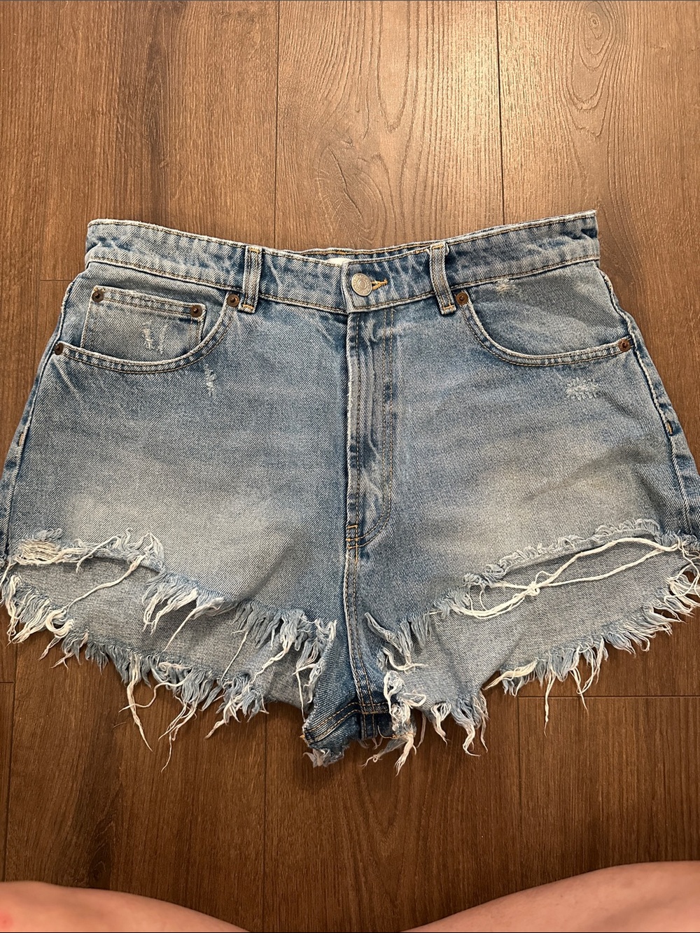 Zara Jean Shorts Size 12 Like New